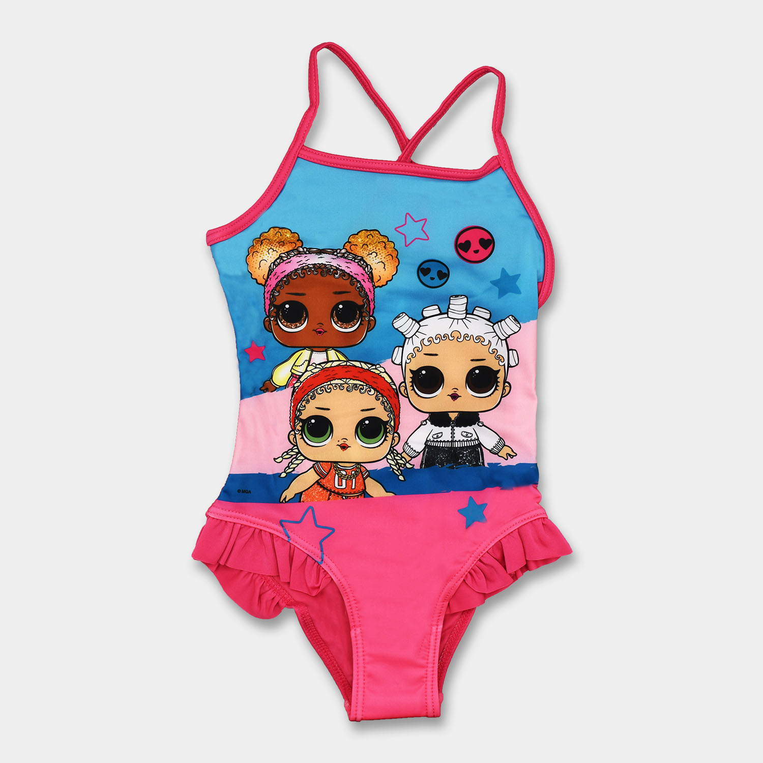 traje de baño natacion infantil LOL para niña