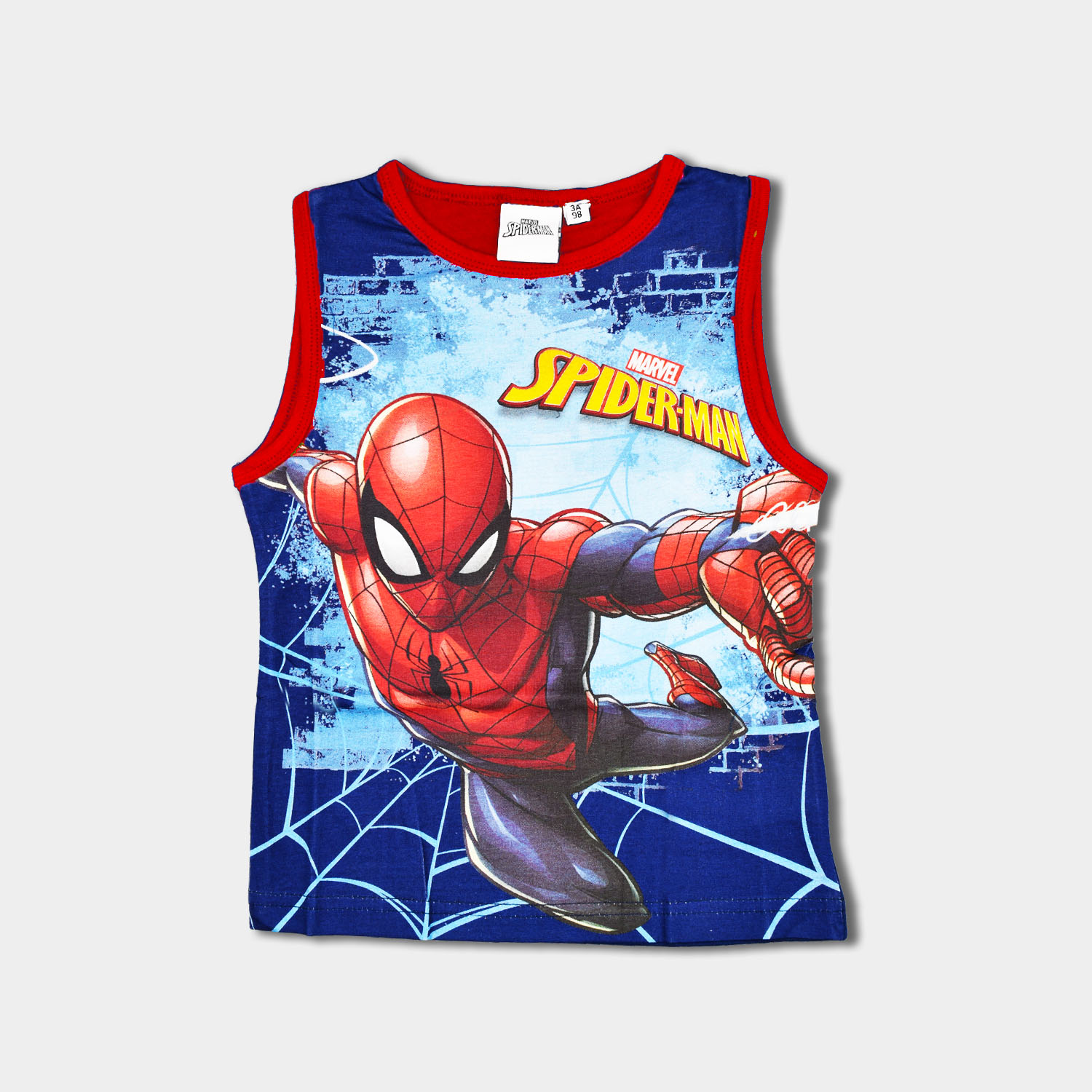Spiderman Niños Camiseta Sin Mangas 