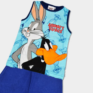 Conjunto de verano LOONEY TUNES 2 piezas niño Bugs bunny y Lucas