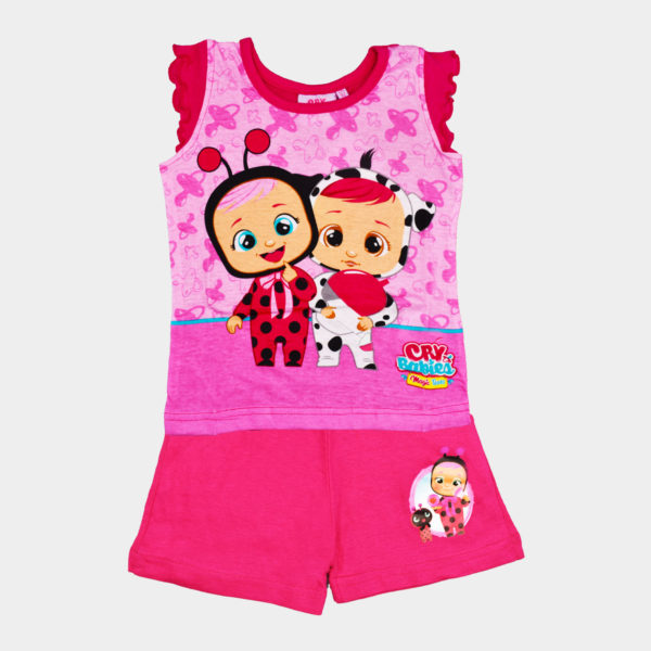 Conjunto de verano BEBÉS LLORONES 2 piezas niña