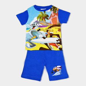 Conjunto de verano LOONEY TUNES 2 piezas niño Bugs bunny y Coyote