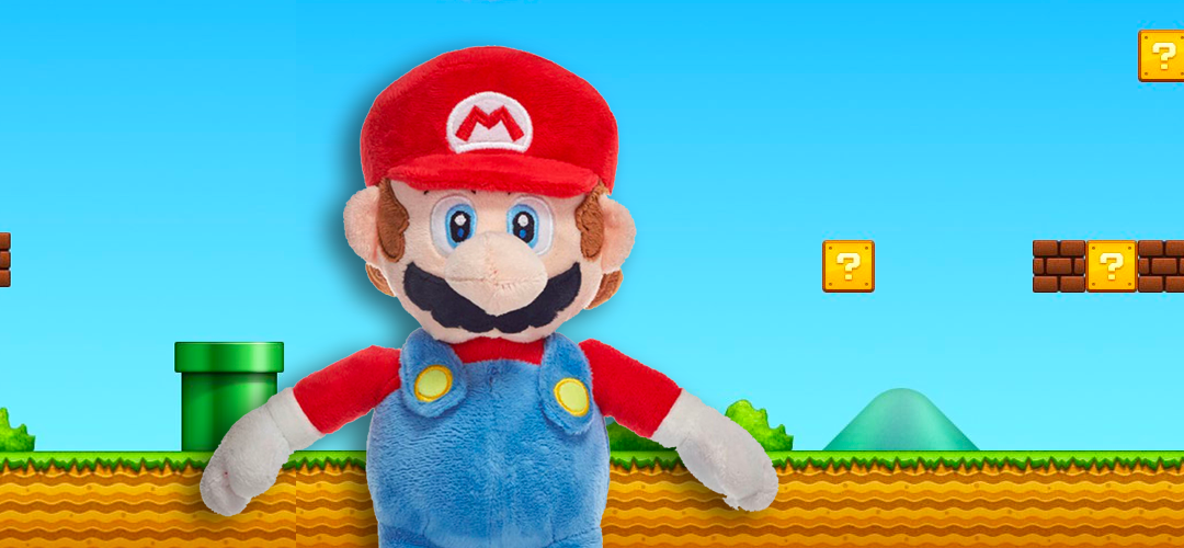 Peluche Super Mario Bros: el auténtico y original de Nintendo en Saiti Kids