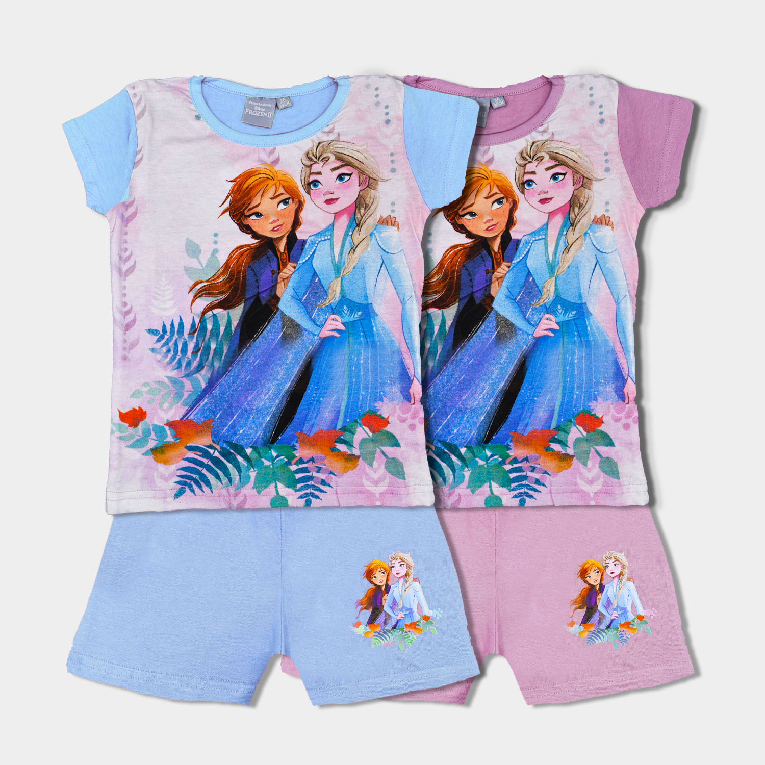 Pijama de verano FROZEN en 2 colores. | Saiti Kids