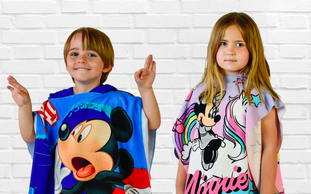 ponchos infantiles verano y ponchos para niños