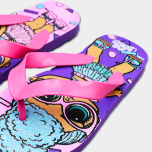 chanclas niña LOL playeras