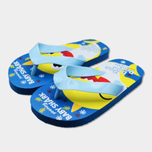 chanclas infantiles baby shark para niño