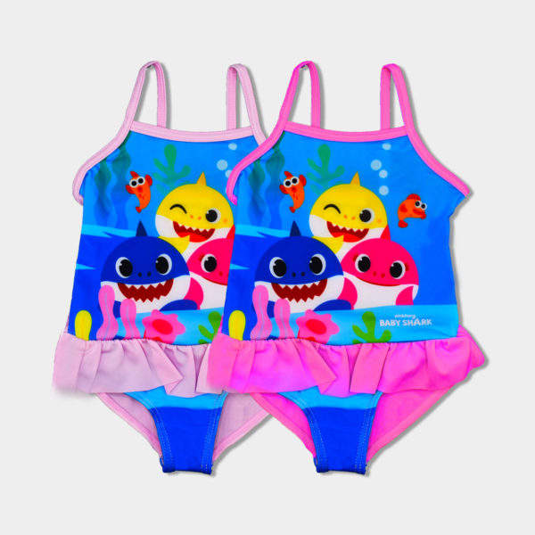 Traje de baño Baby Shark para niña