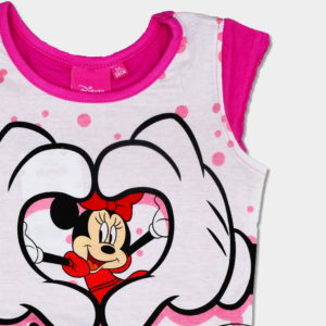 camiseta infantil niña minnie mouse