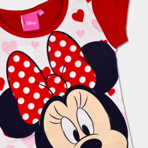 camiseta infantil para niña minnie mouse disney