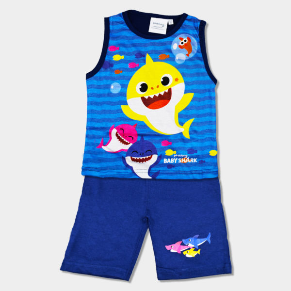 conjunto infantil verano niño baby shark