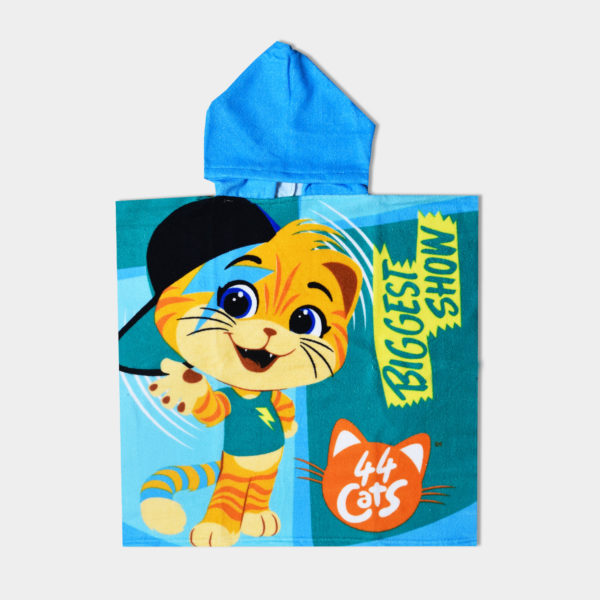 Poncho 44 gatos para niños.