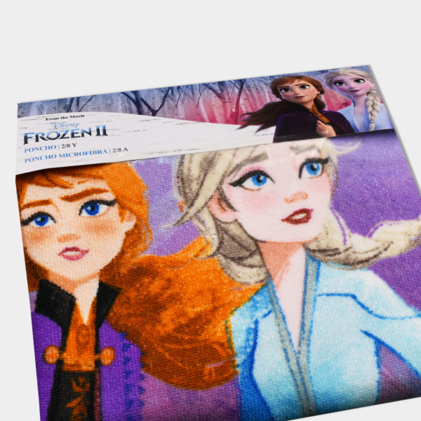 Poncho infantil Frozen niña