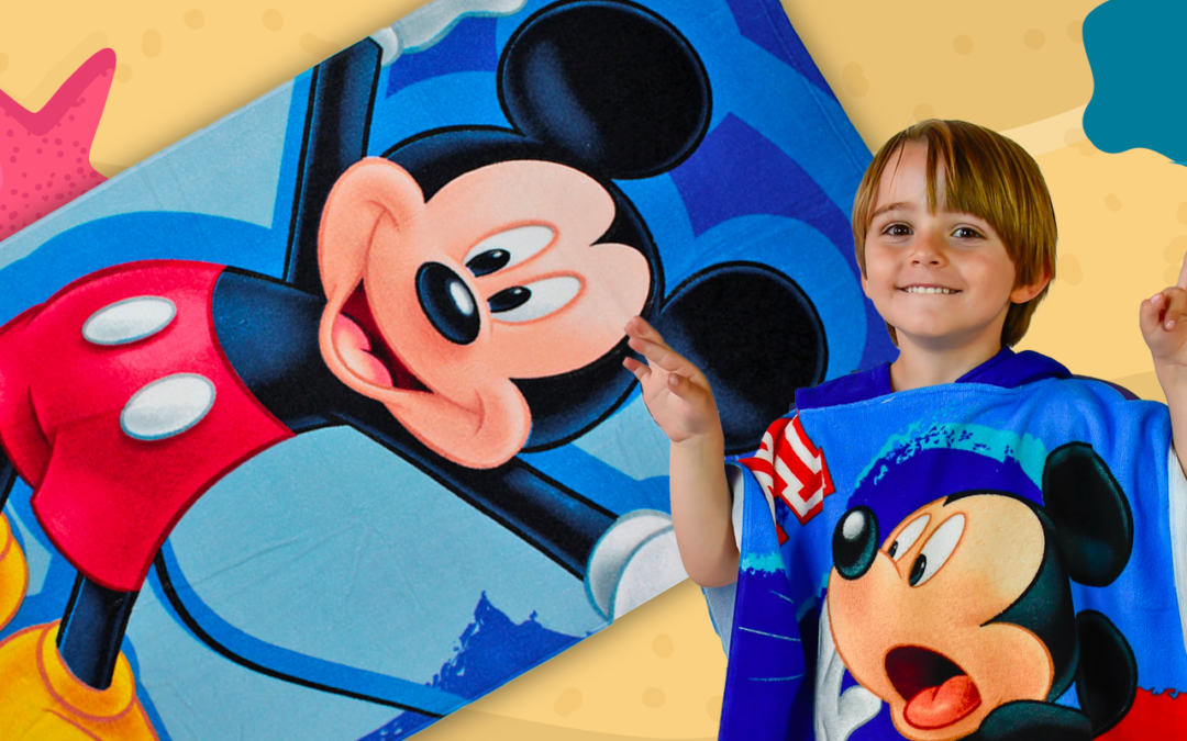 Toallas de Mickey Mouse: infantiles, divertidas y originales Disney