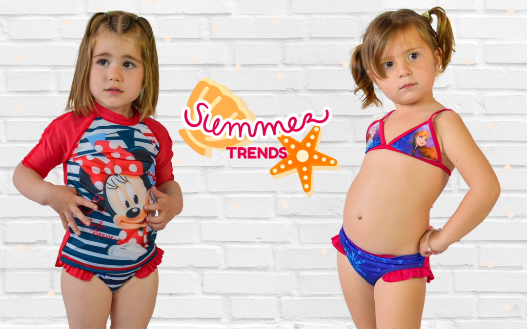 con volantes para bikinis y culottes infantiles | Saiti Kids