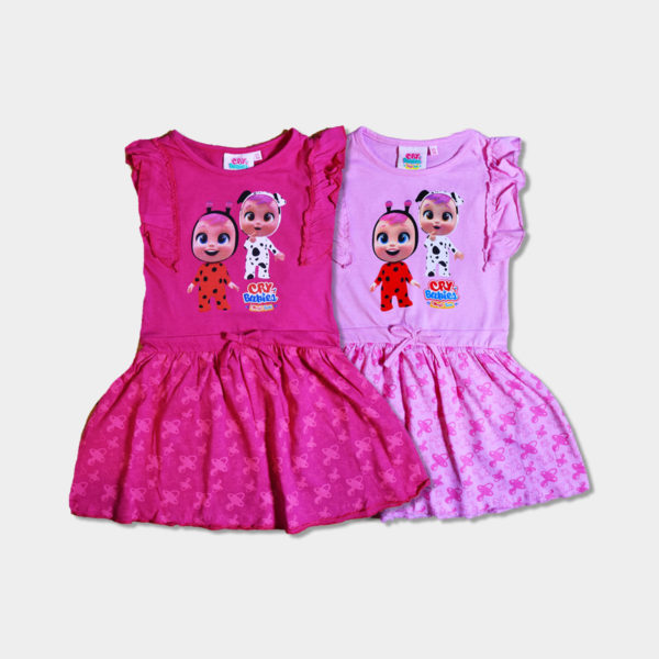 Vestido Bebés Llorones de niña para verano