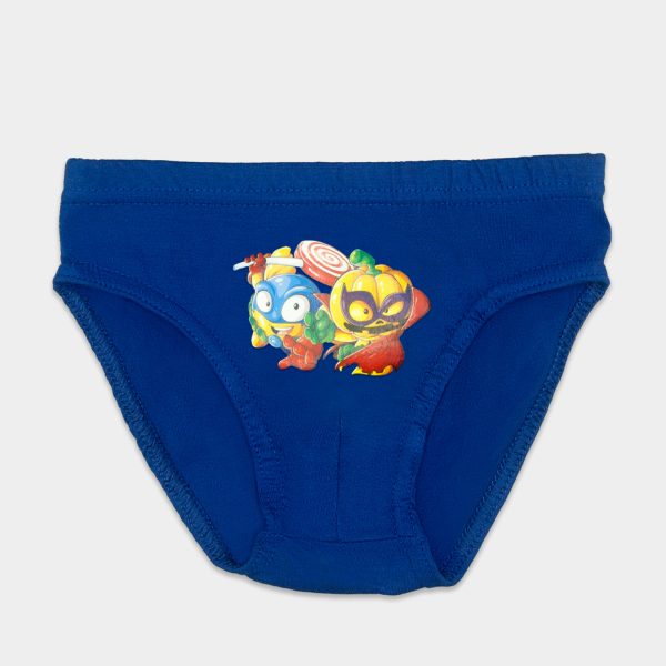 calzoncillos pack de 3 superzings para niño tres colores azul rojo y marino