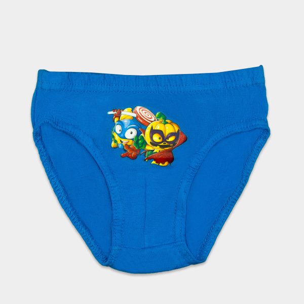 calzoncillos pack de 3 superzings para niño tres colores azul rojo y marino