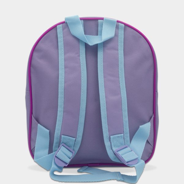 mochila 3d frozen para niña de color lila