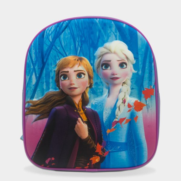 mochila 3d frozen para niña de color lila