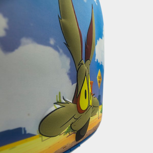 mochila 3d looney tunes para niño de color azul