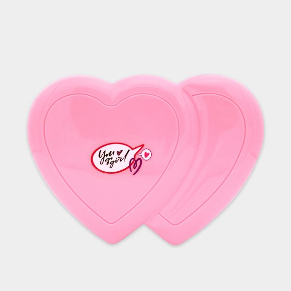 Estuche corazones You go girl. Maquillaje infantil de 3 niveles. - Imagen 3
