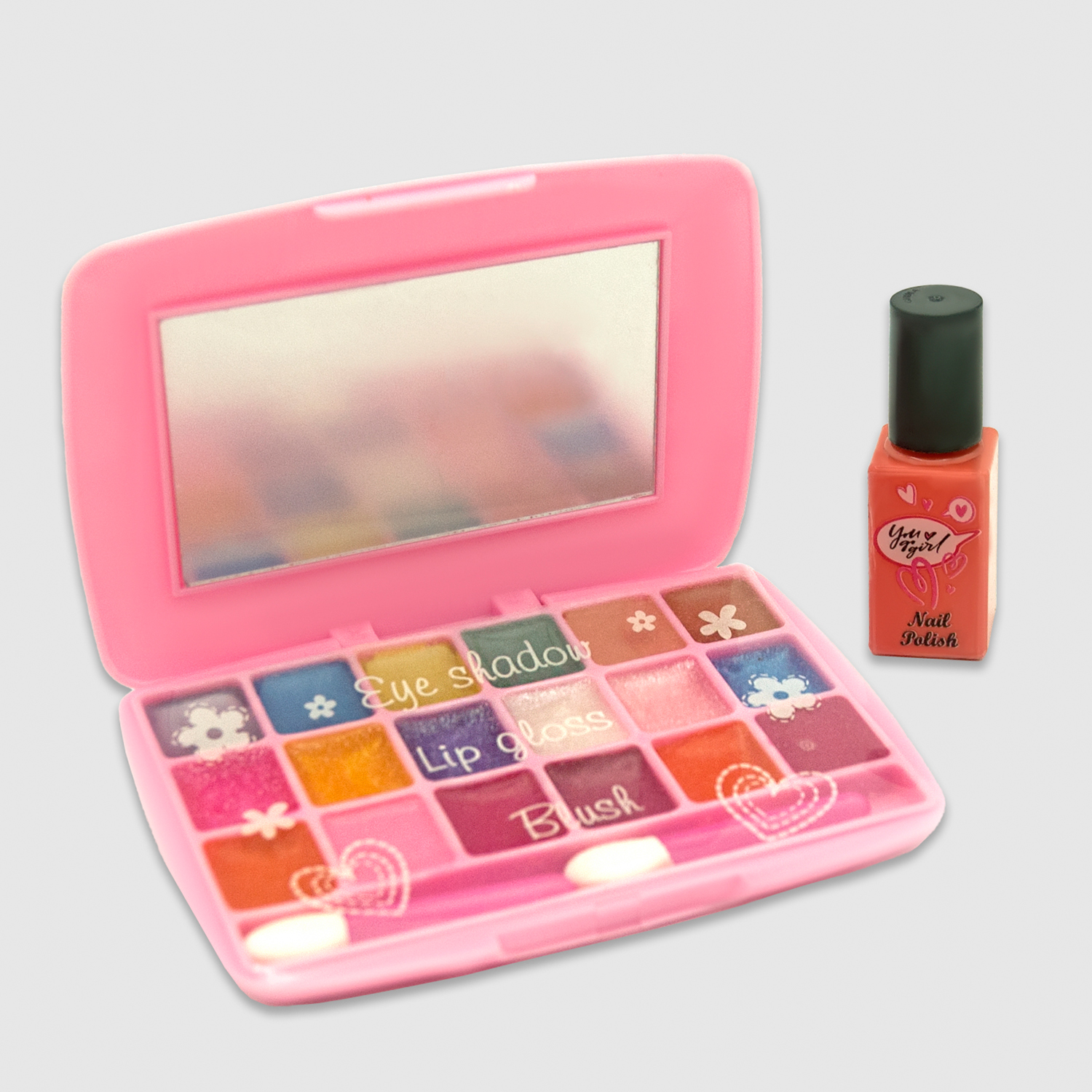 Kit De Maquillaje Infantil Para Niña Con Estuche Cosmético