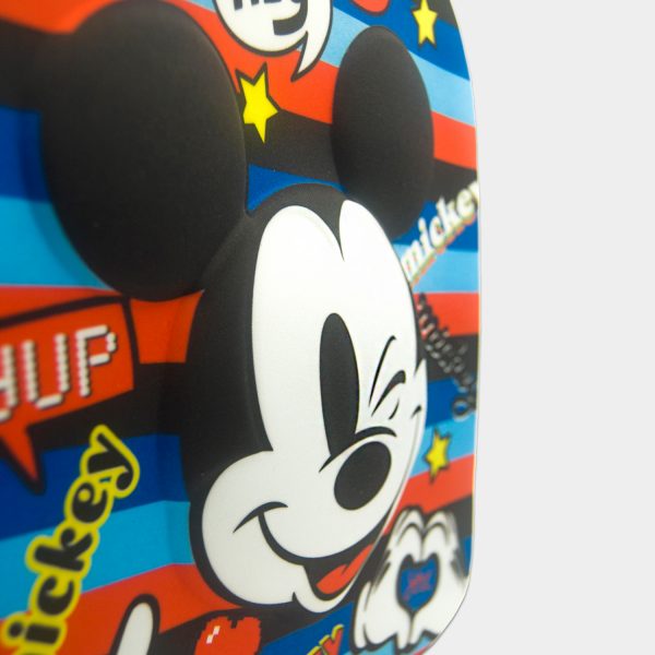 mochila 3d mickey mouse para niño de colores azul y negro