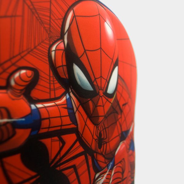 mochila 3d spiderman para niño de color azul prusia