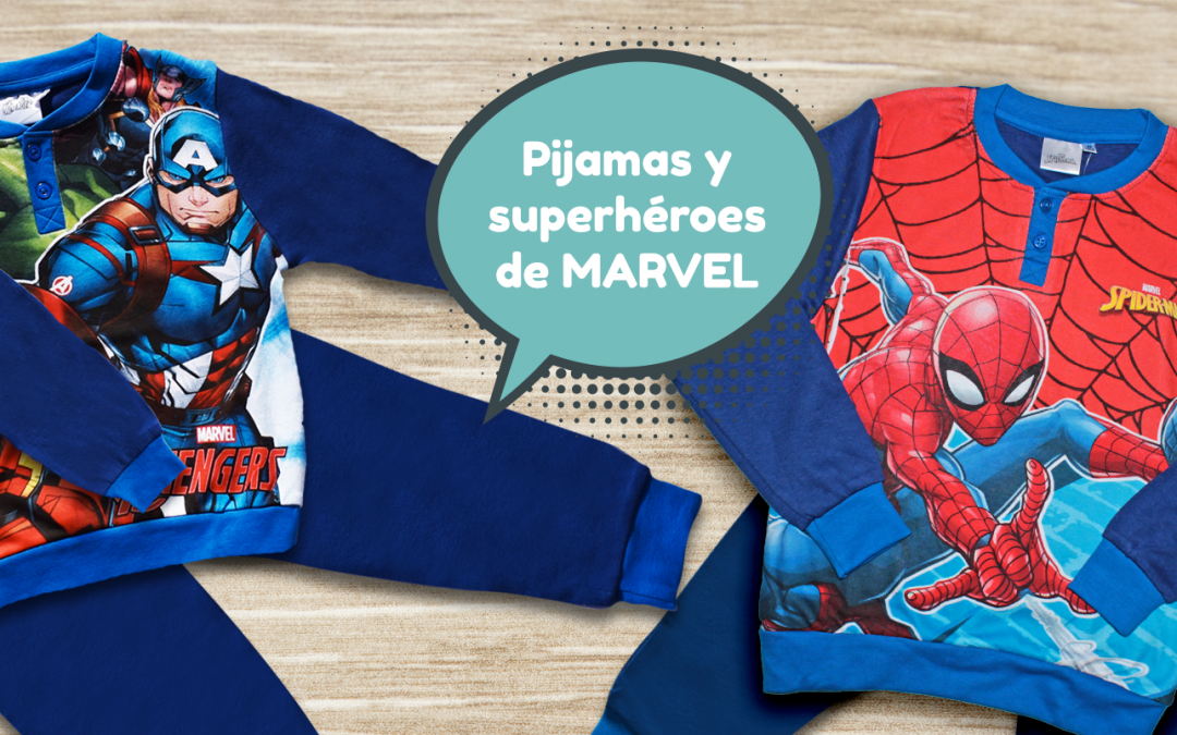 pijamas superheroes Marvel infantiles para niños