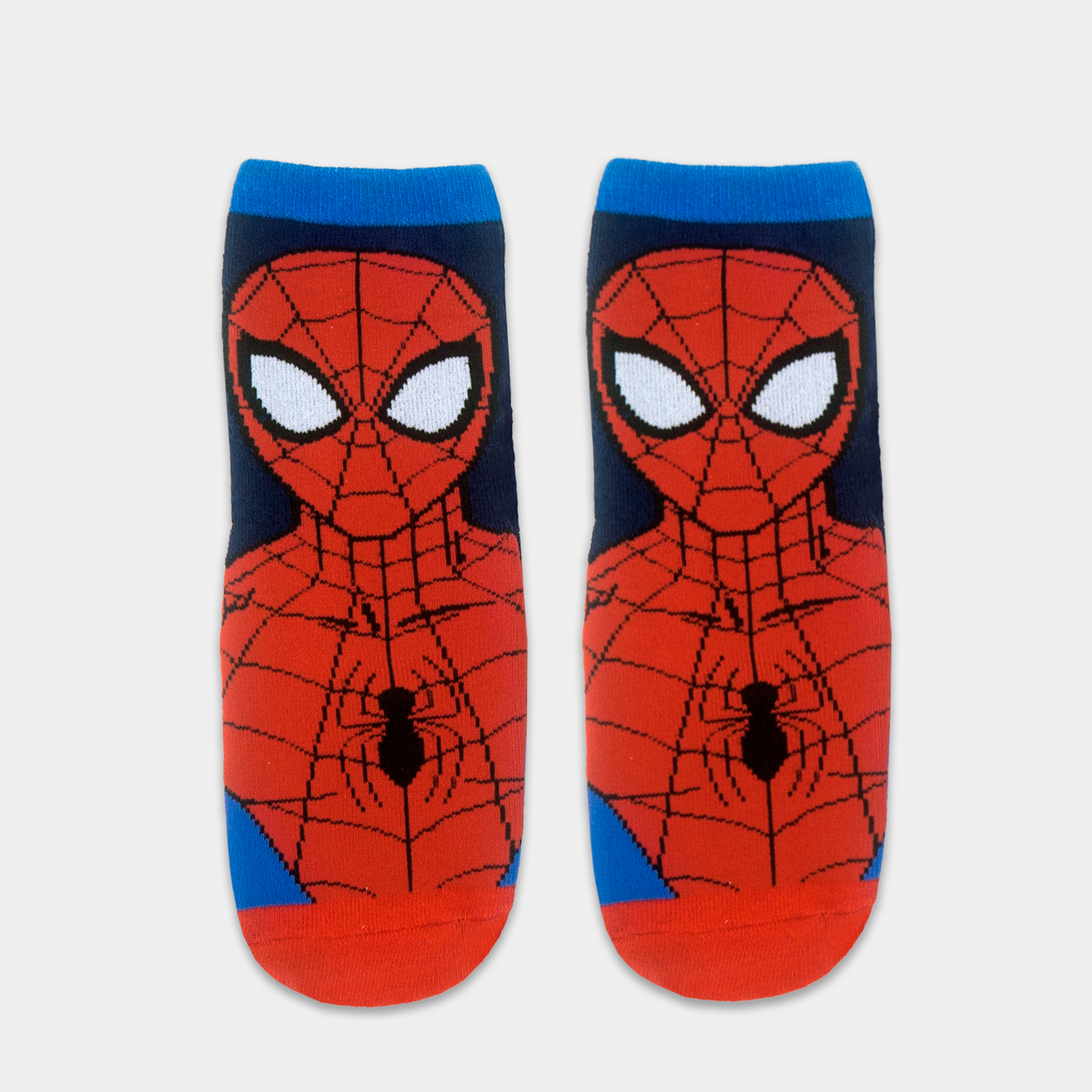 Pack de 2 calcetines antideslizantes Spiderman para niño.