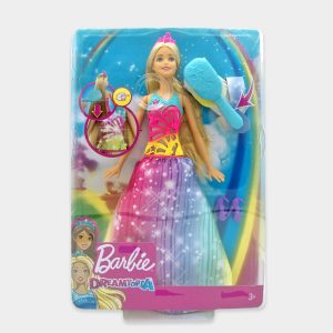 Barbie Dreamtopia con luces y sonidos para niña.