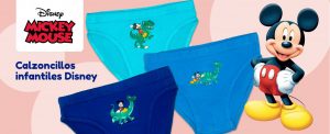 calzoncillos disney infantiles slips mickey mouse
