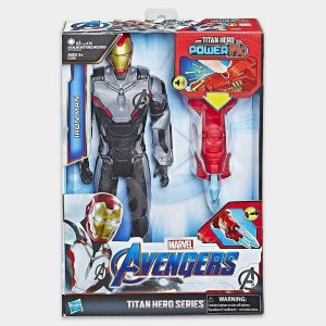 Juguete Marvel Avengers, serie Titan Hero Series Iron Man, para niño.