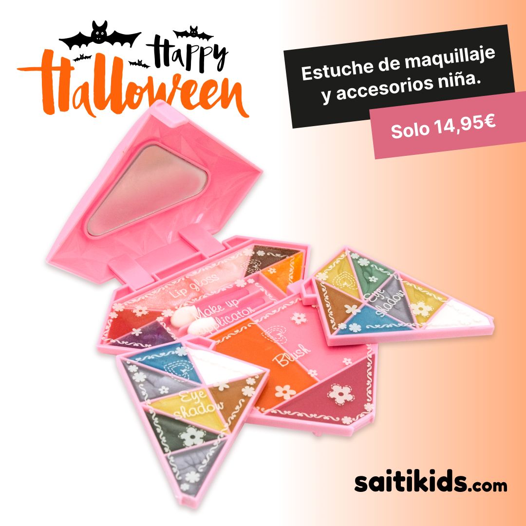 estuche maquillaje halloween