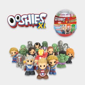 figuras ooshies xl capsulas marvel