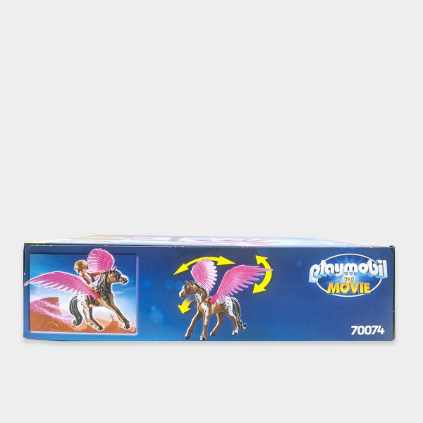 Juego de 41 piezas de la película Marla, Del y caballo con alas de Playmobil. - Imagen 3
