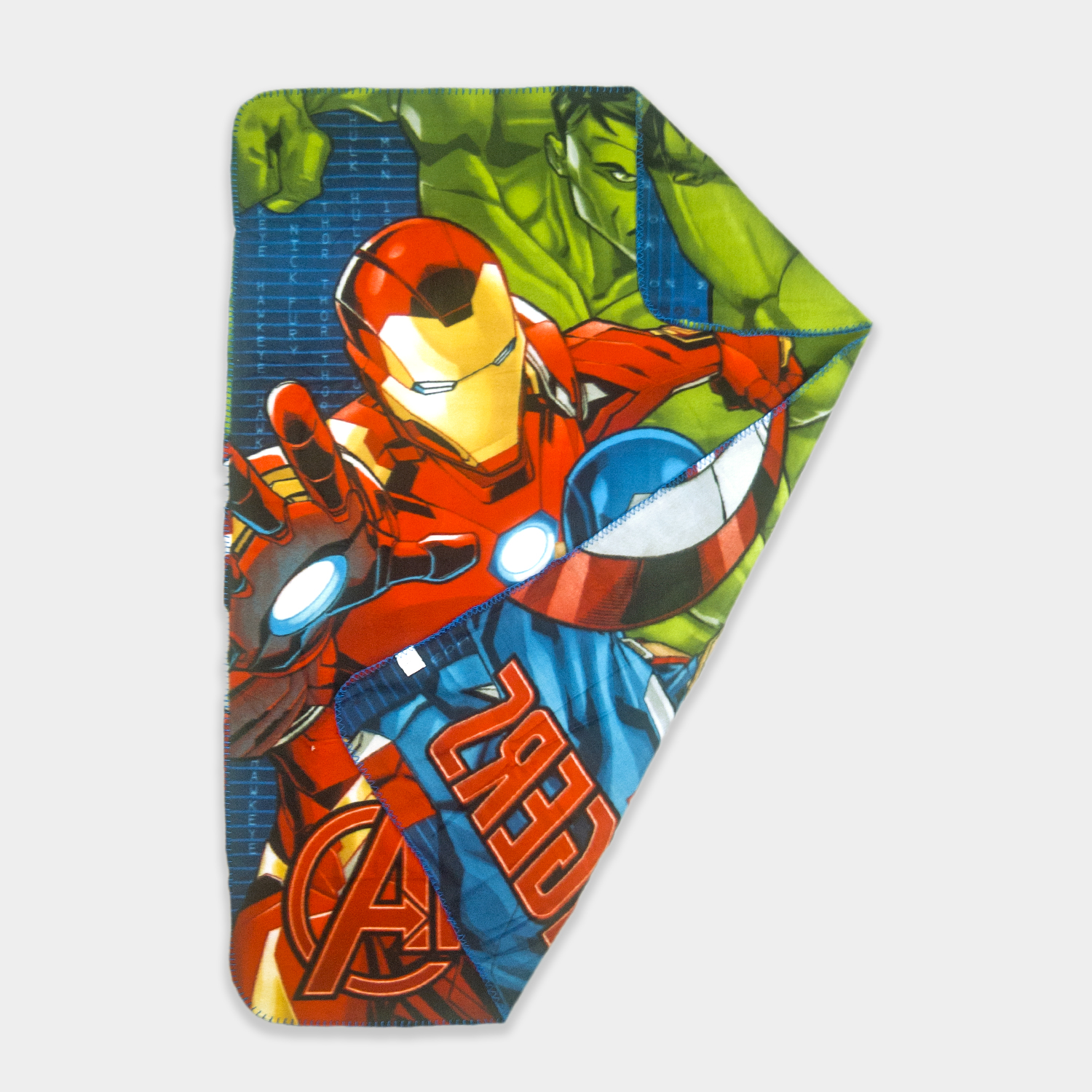 Capitán América POMJK Manta polar de Iron Man Los Vengadores impresión 3D para adultos para niños multicolor 10,100 × 140 cm microfibra con Thor 