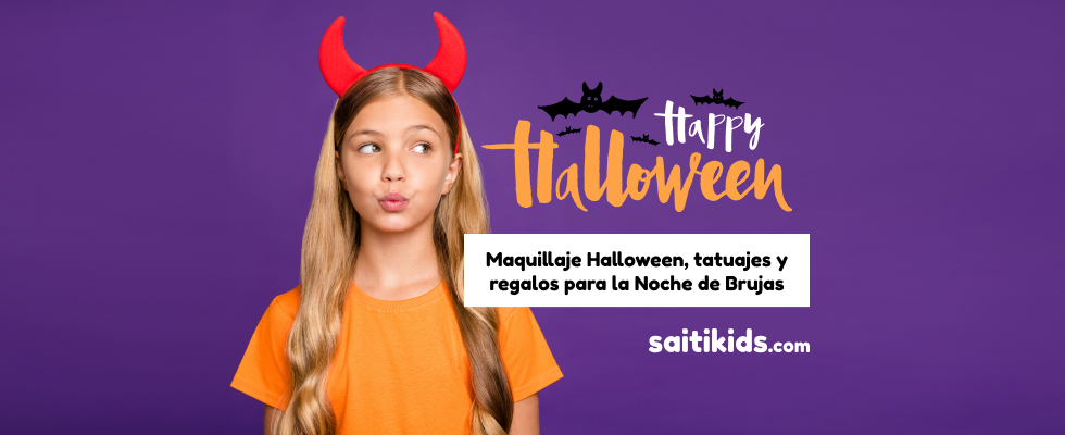 maquillaje halloween, tatuajes y regalos Halloween