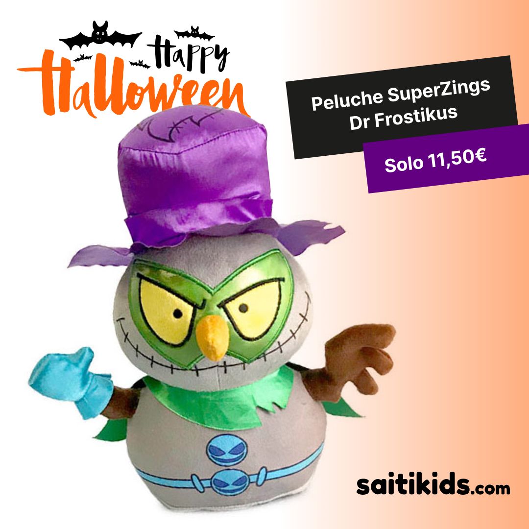 juguetes y regalos halloween peluche frostikus