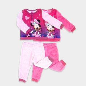 Pijama Minnie Mouse para niña.