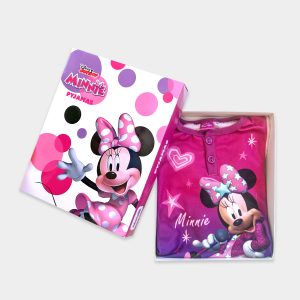 Pijama Minnie Mouse para niña.