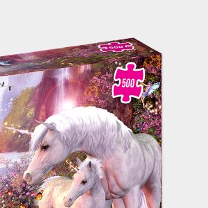 Puzzle 500 pcs unicornios y hadas