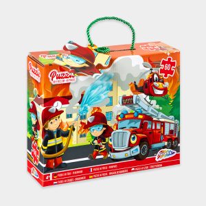 Puzzle infantil bomberos