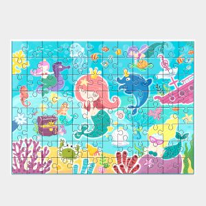 puzzle de Princesa Sirena de 96 piezas.