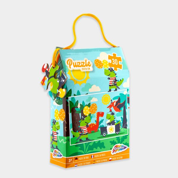 Puzzles infantiles Princesas, Sirenas, Granja o Dinosaurios piratas - Imagen 9