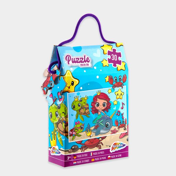 Puzzles infantiles Princesas, Sirenas, Granja o Dinosaurios piratas - Imagen 5
