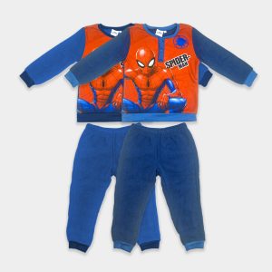 Pijama polar Spiderman para niños.