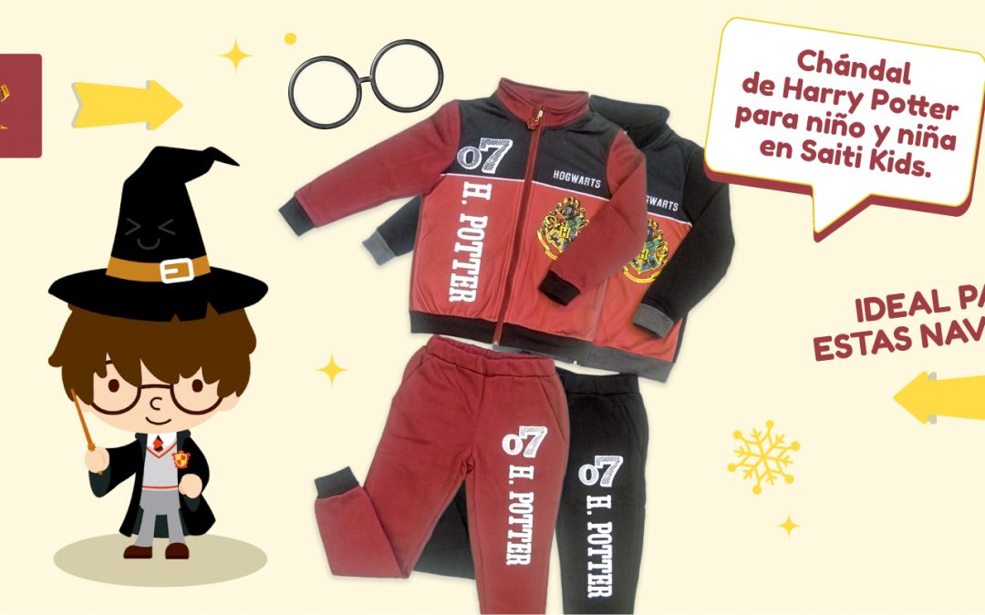 Chándal infantil de Harry Potter para niño y niña en Saiti Kids