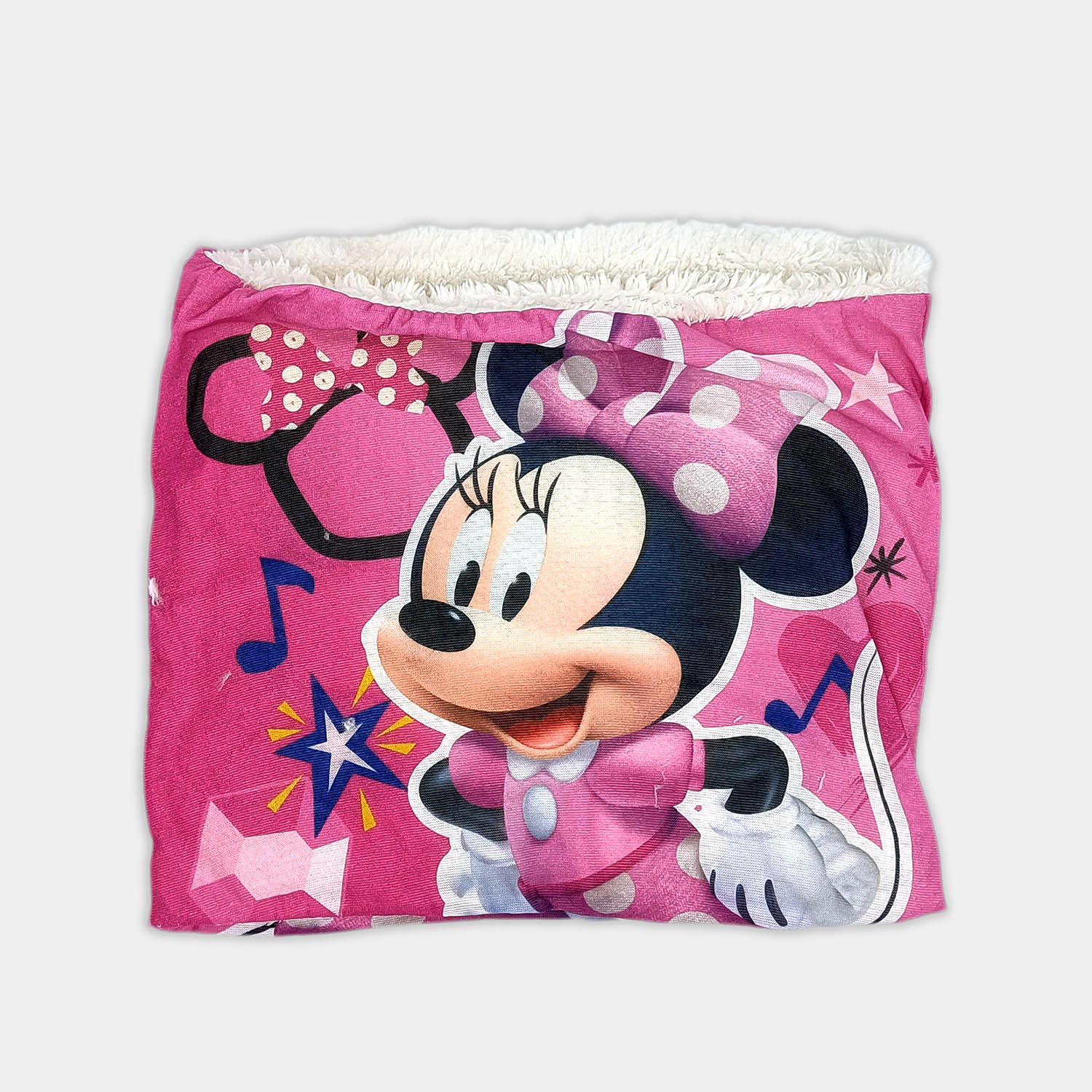 Braga de cuello Minnie Mouse para niña.