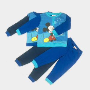 Pijama interlock Mickey Mouse para niño.